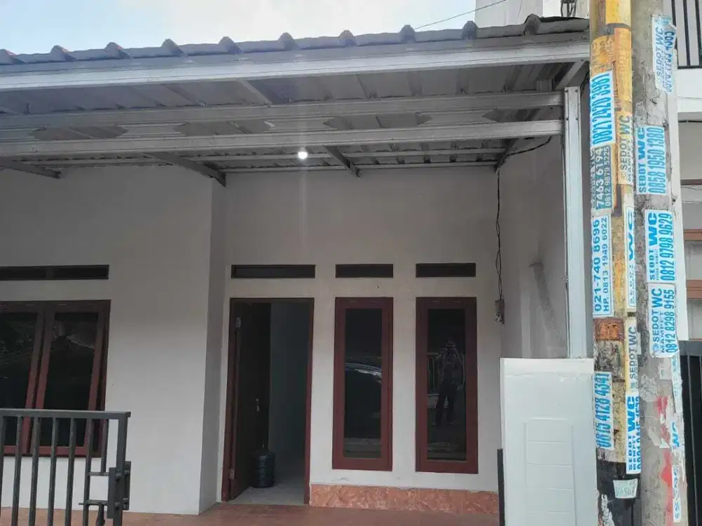 Dijual Rumah tinggal di komplek pertamina pondok Ranji Tangerang Selatan, bbs banjir.. harga nego