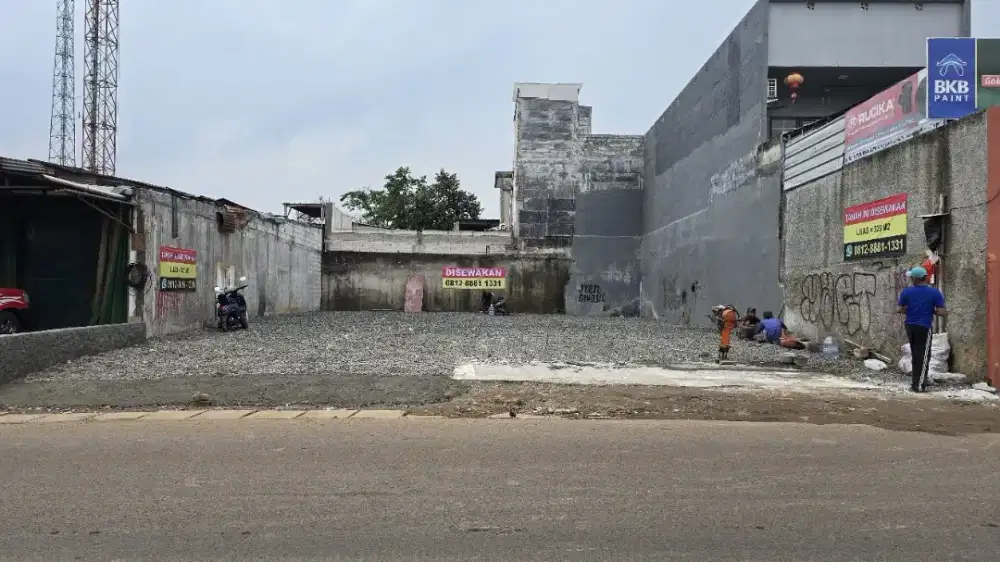 Dijual Tanah SHM 324 M2 Lok. Strategis Samping Indomaret CGB Bintaro