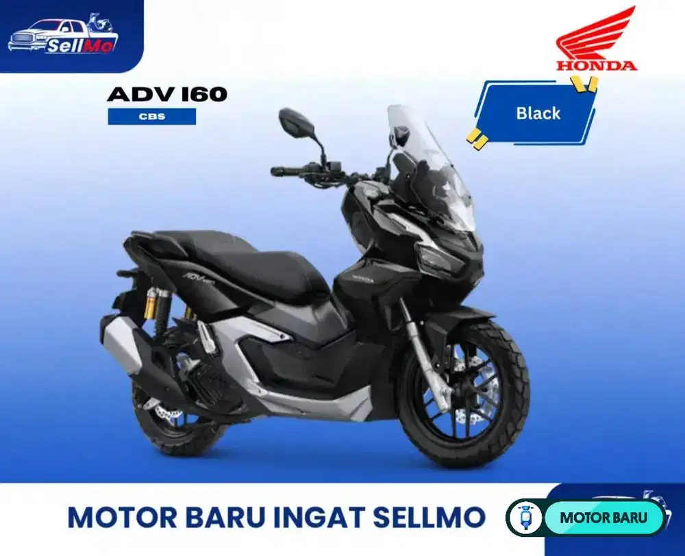 PROMO MOTOR HONDA ADV 160 CBS ADV 160 ABS DP MULAI 1 JT AN