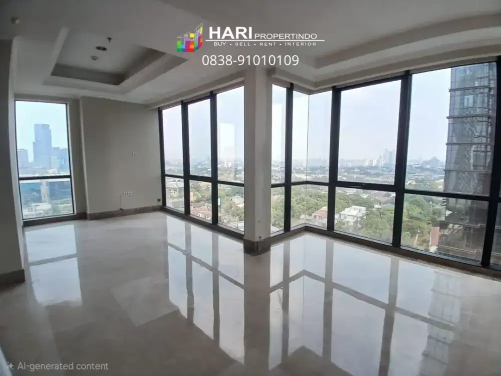 DIJUAL CEPAT Apartemen District 8 Senopati Sudirman SCBD Ashta Mall 3BR 228sqm - Semi Furnish Close to MRT Busway Grand Lucky
