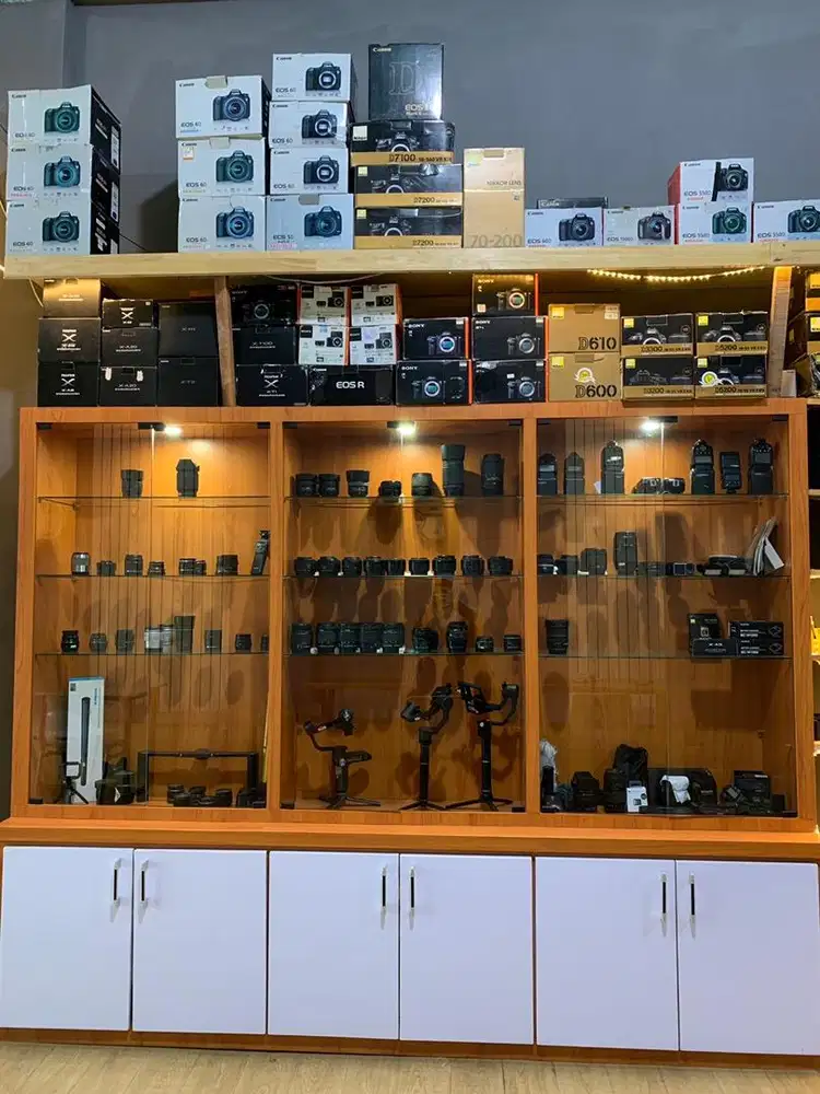 Kamera mirrorles, dslr second, lensa second , jual beli kamera