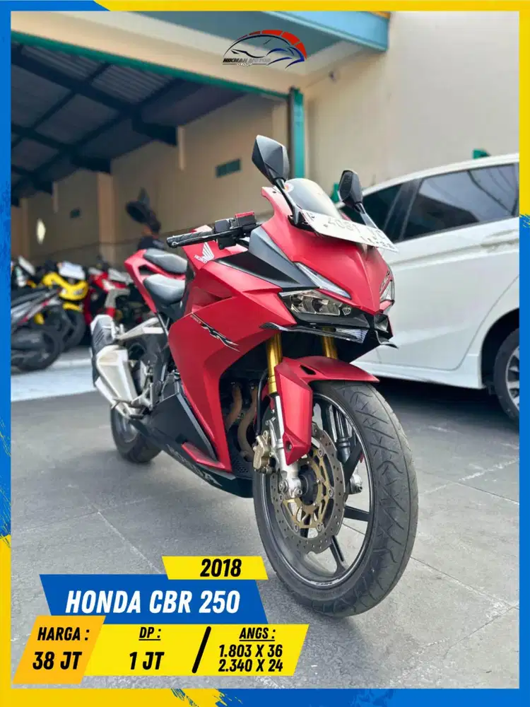 HONDA CBR 250 2018 PLAT P BANYUWANGI READY HIKMAH MOTOR KEPUH MALANG