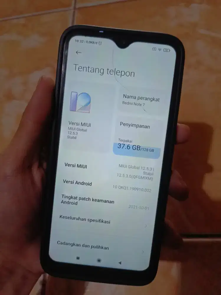 Redmi Note 7 Ram 4/128