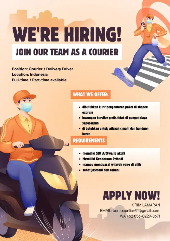 -LOWONGAN KURIR