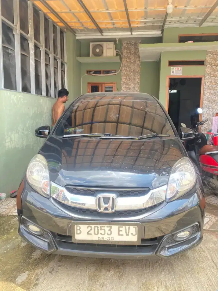 Mobilio E CVT, kondisi baik, pajak plat panjang