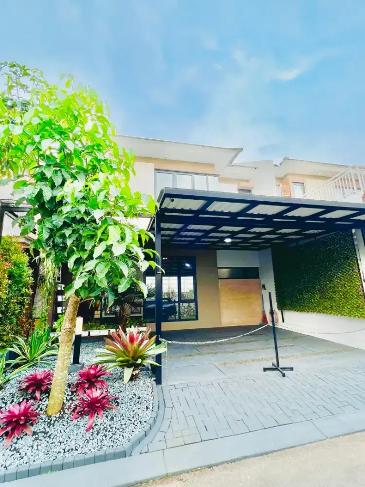 Di jual rumah rapih siap huni di kota wisata cibubur