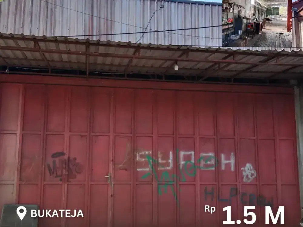 Dijual Ruko Gudang Jalur Provinsi Area Bukateja