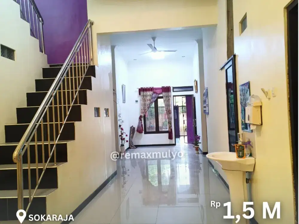 Dijual Rumah 3 Lantai Lokasi Strategis