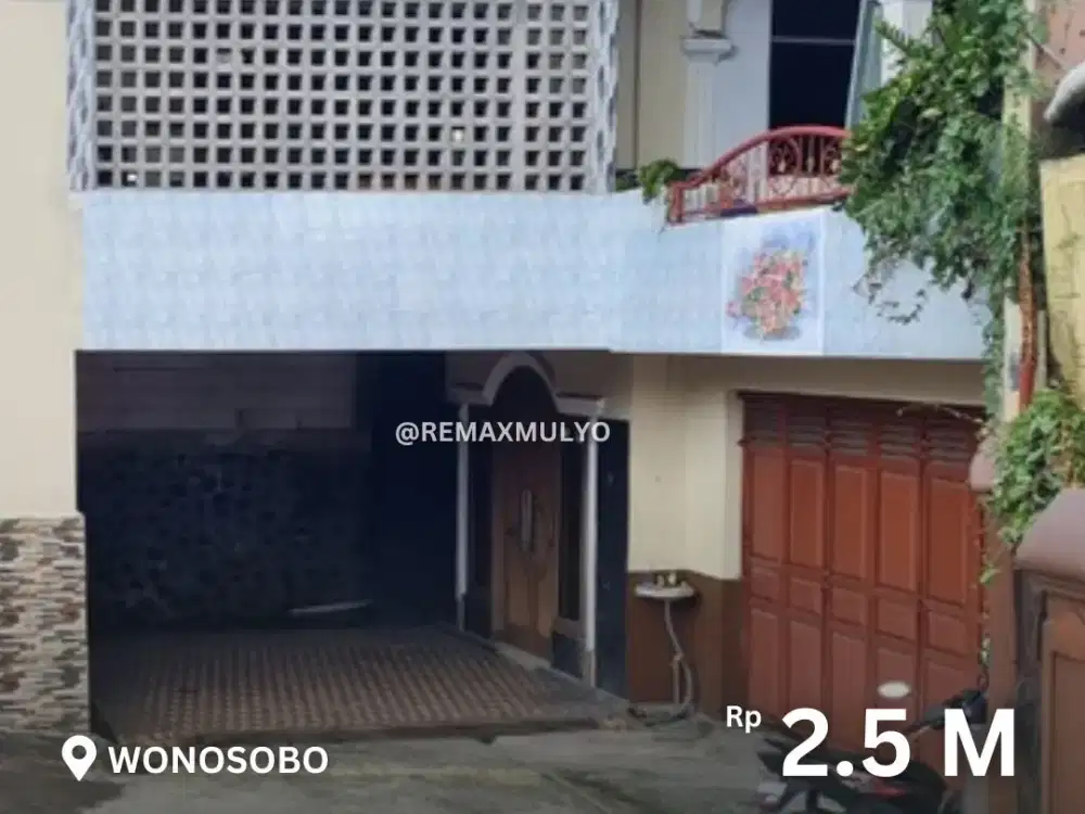 Dijual Rumah 2 Lantai + 2 Toko Area Wonosobo
