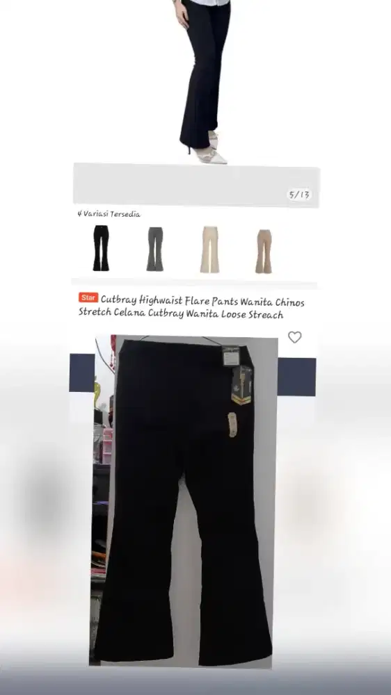 Celana Cutbray newww