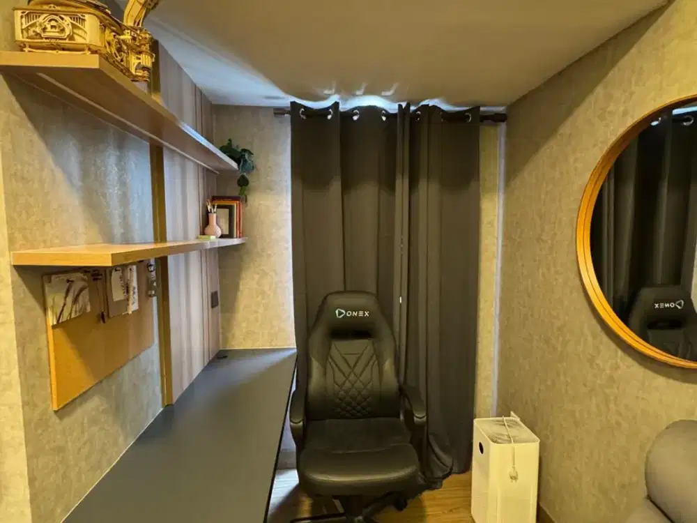 Disewakan Cepat Apartemen Tokyo Riverside Pik 2 Dijadikan 1 Br Uk 36m2 Full Furnish