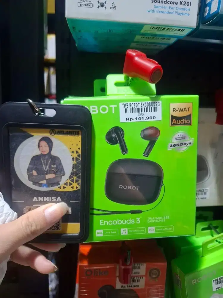 TWS ROBOT ENCO BUDS 3 | ATLANTIS DAHSYAT