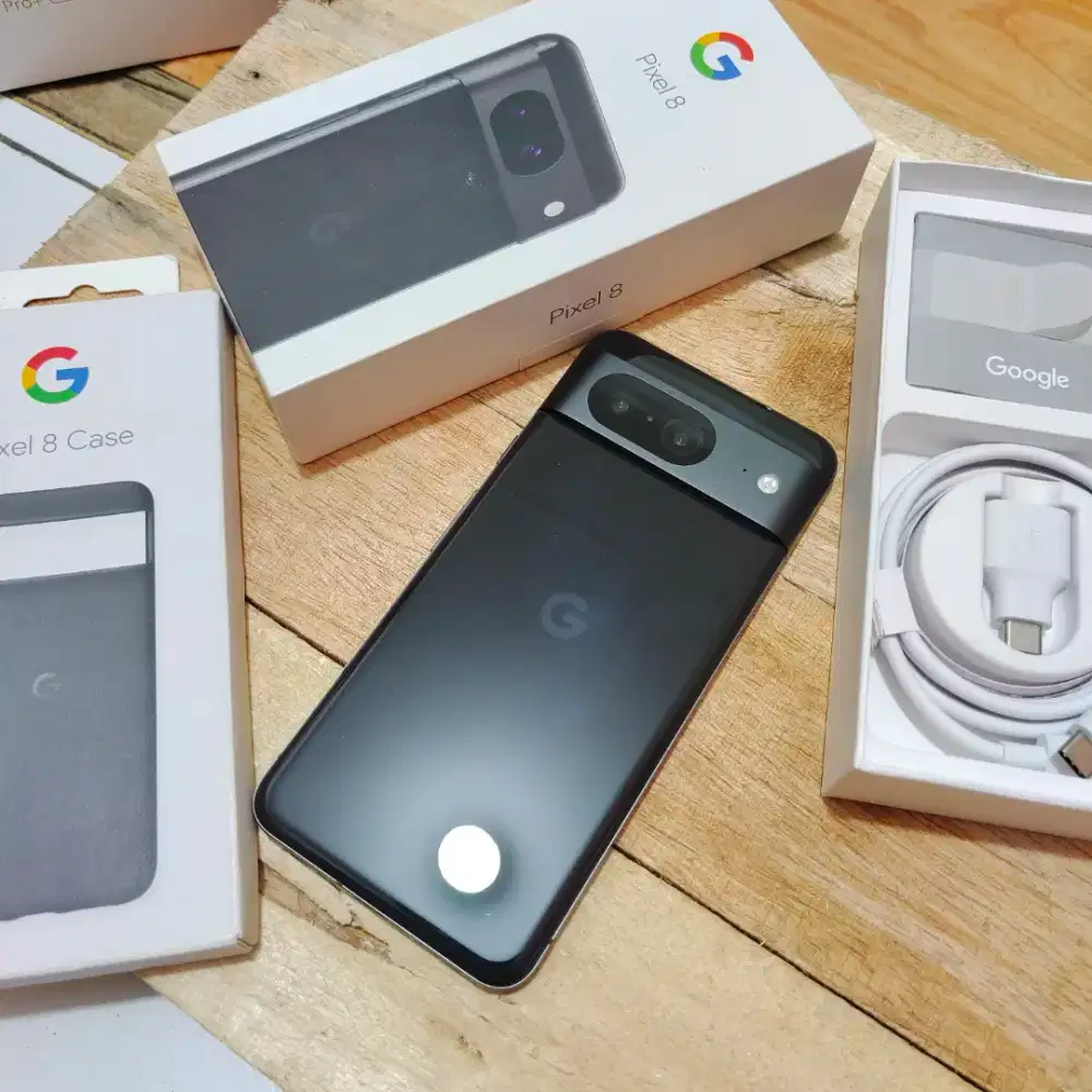 Google Pixel 8 5G 8/128gb Asli fullset original anti OEM