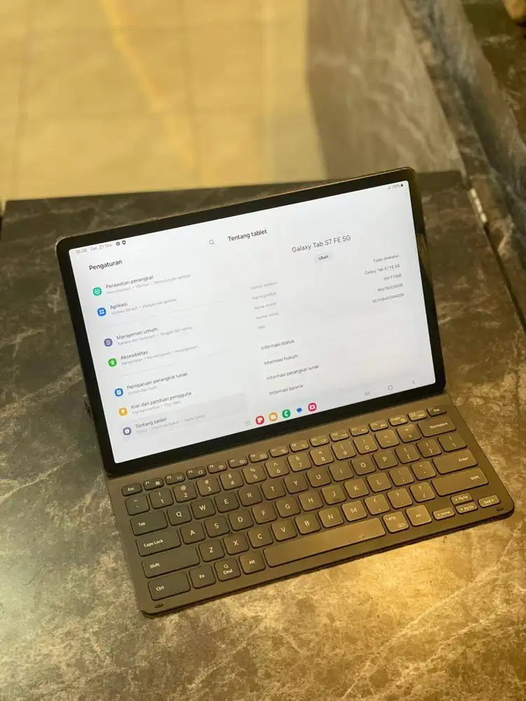 Samsung Galaxy Tab S7 FE 5G 6/128 GB sein