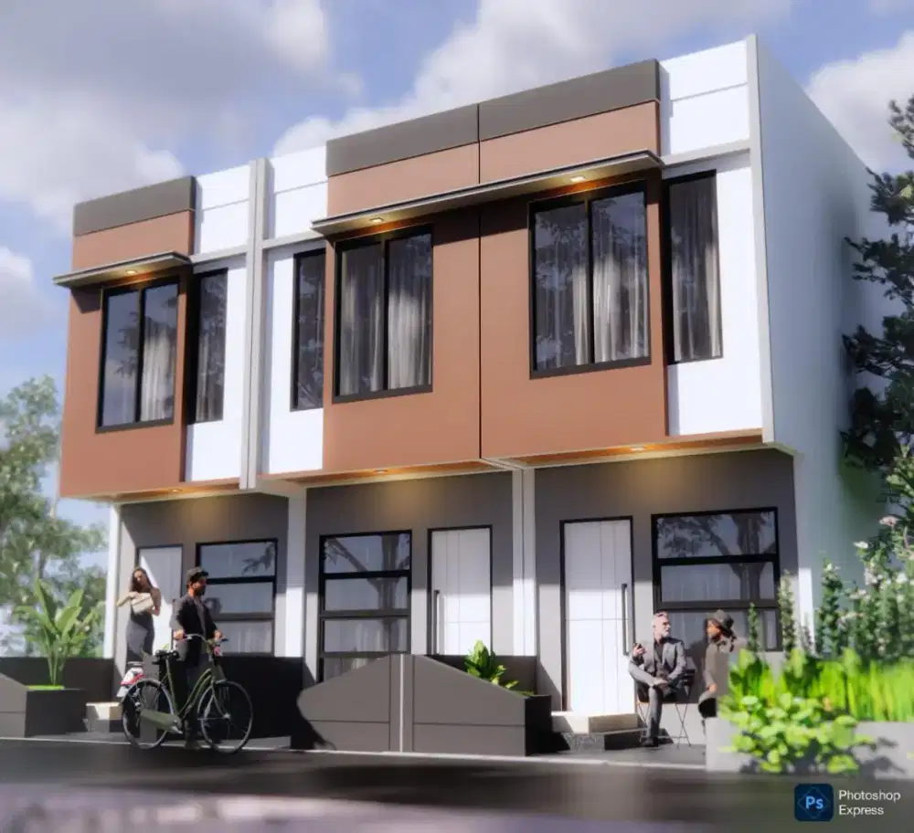 Rumah murah minimalis modern