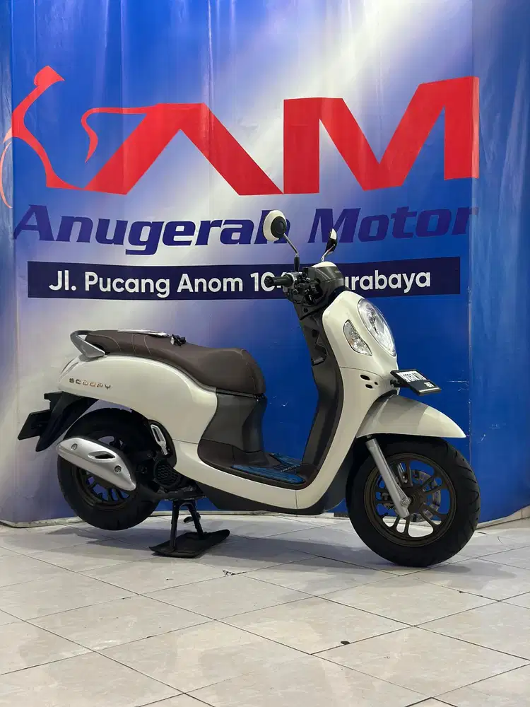 KM Seribuan ! New Scoopy Prestige Putih th 2022 SUPER