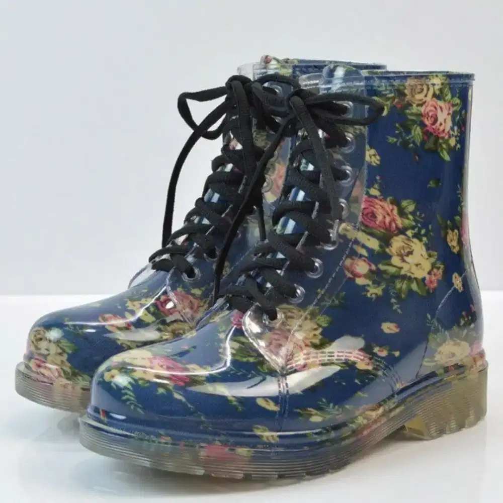 Vintage Floral Boots