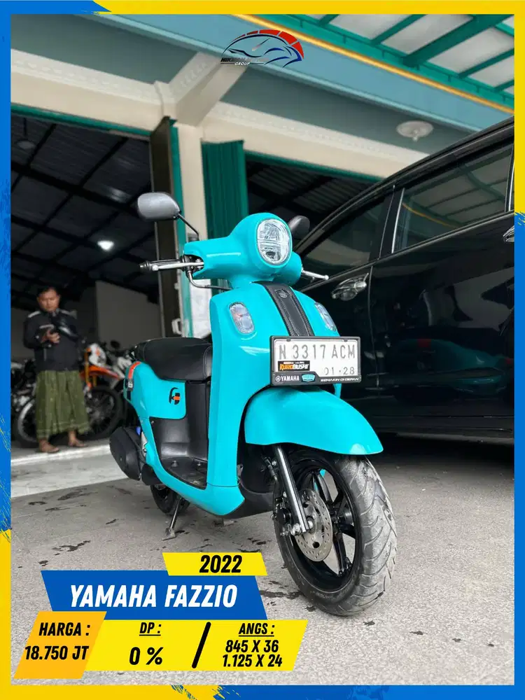 YAMAHA FAZZIO 2022 NEGO SAMPE DEAL HIKMAH MOTOR KEPUH
