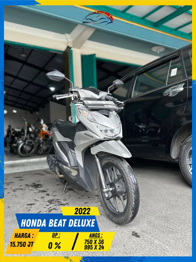 HONDA BEAT DELUXE 2022 MONGGO GAS POLL MASZEHH HIKMAH MOTOR KEPUH