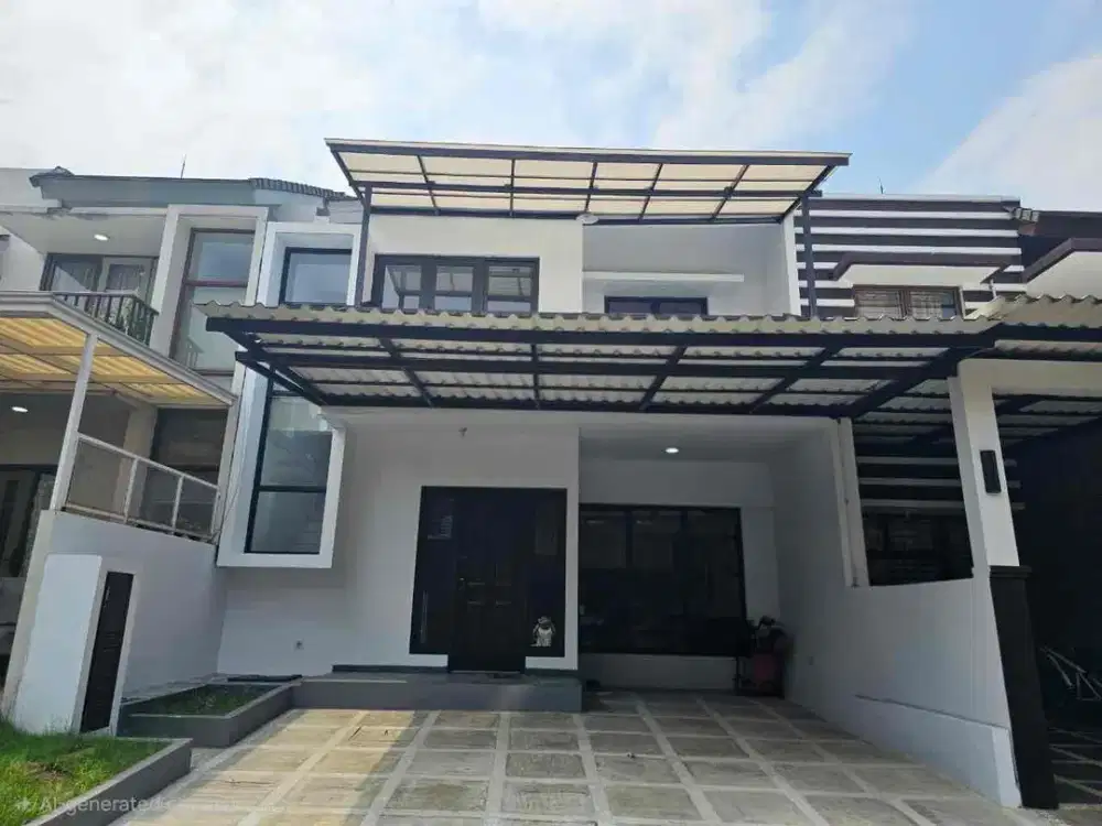 Turun Harga Rumah Brand New dalam Cluster Emerald bintaro sektor 9