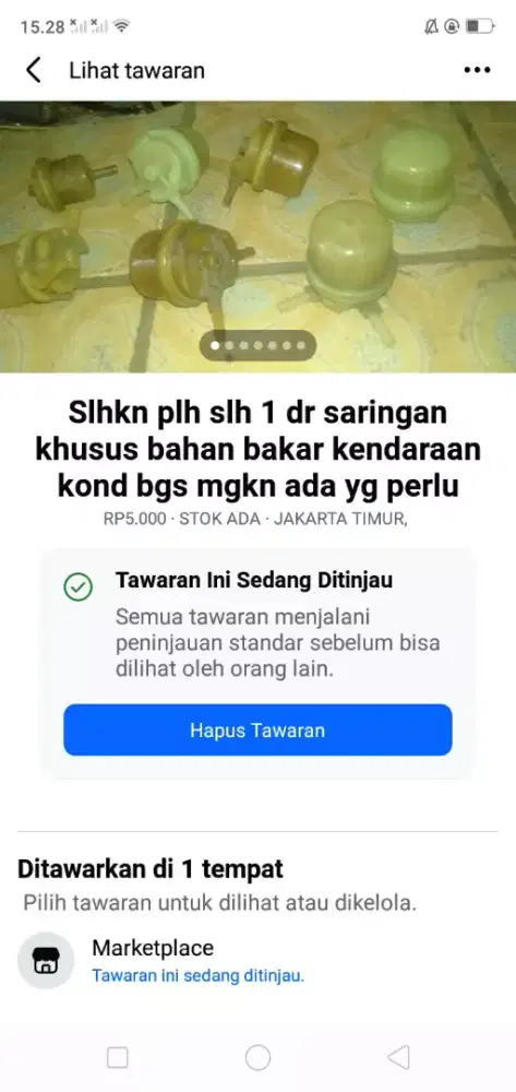 Slhkn plh slh 1 dr saringan khusus kond bgs mgkn ada yg perlu murah sj