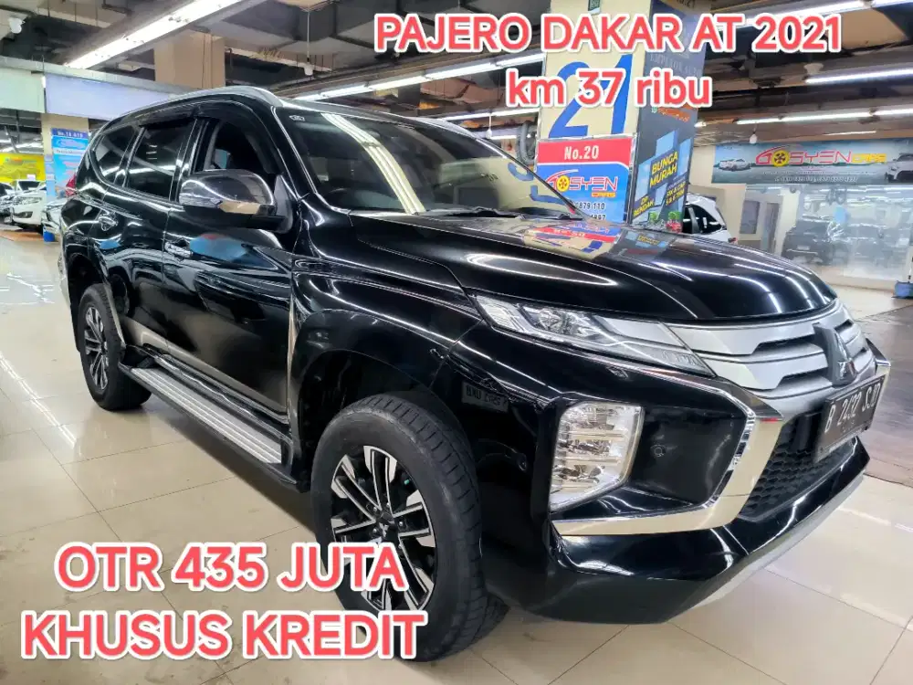 Km 37 ribu MITSUBISHI PAJERO SPORT DAKAR AT 2021 KONDISI ISTIMEWA