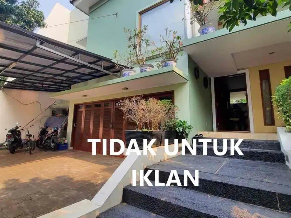 Rumah Dalam Cluster Aman & Ternyaman Sangat Terawat di Senayan Bintaro
