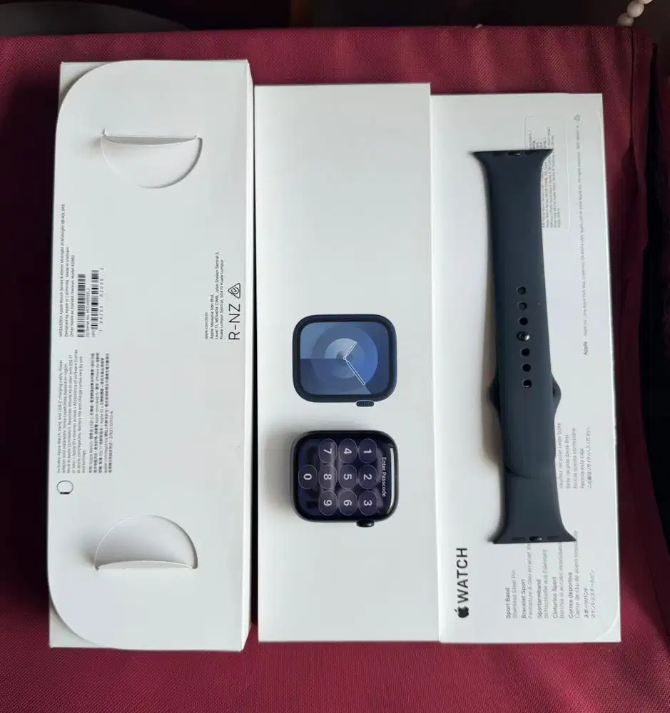 DIJUAL APPLE WATCH 9 MIDNIGHT 45mm