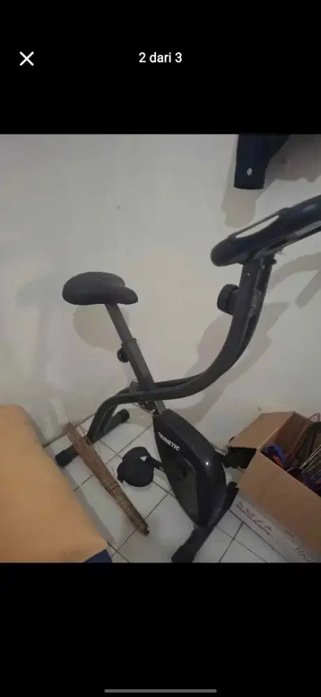 Sepeda kinetic statis