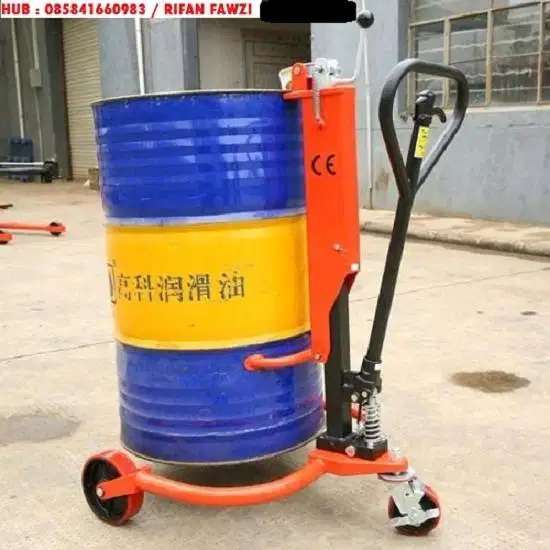 Alat Angkat Drum Hidrolik 350KG — Dalton — Fast Response & Siap Kirim