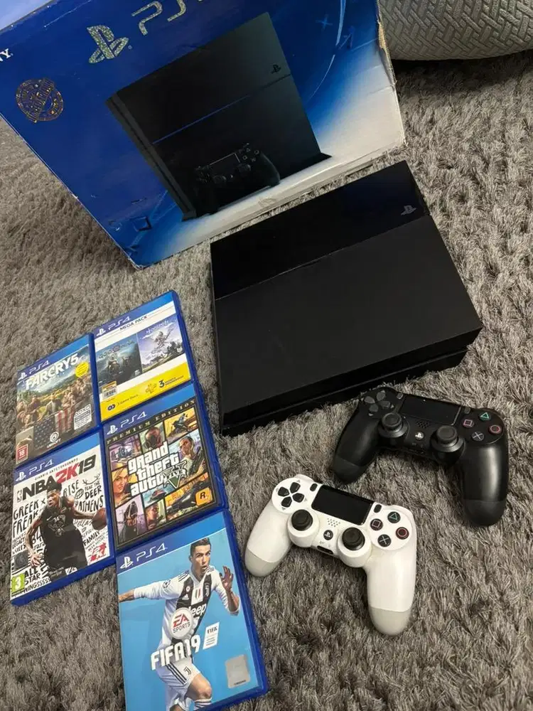 Playstation 4 Jetblack 2 stik ps4 32 game permanen FC 25 dll PS 4