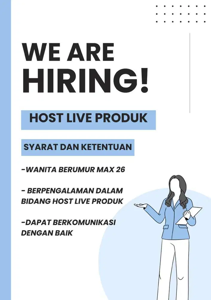 Host Live Produk