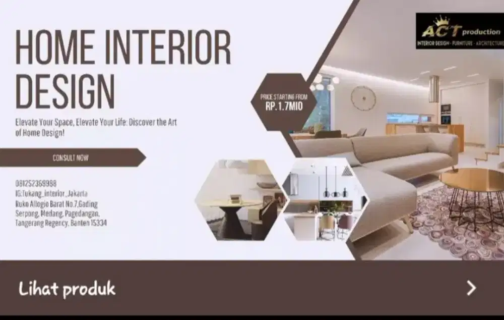 Jasa Interior Rumah dan Apartemen