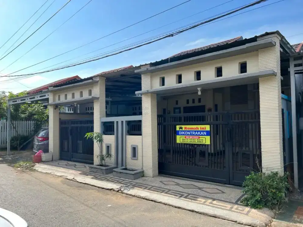 DIKONTRAKKAN RUMAH KOMPLEK.BUMI MELATI INDAH PERABOTAN LENGKAP