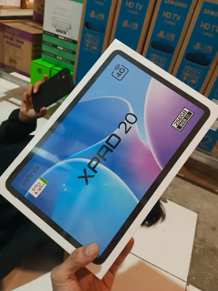 TABLET INFINIX XPAD 20 PRO 8+8/256 NEW GARANSI RESMI