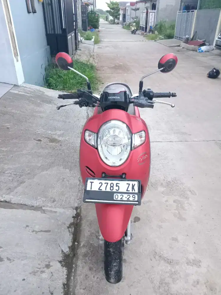 Honda scopy tahun 2018