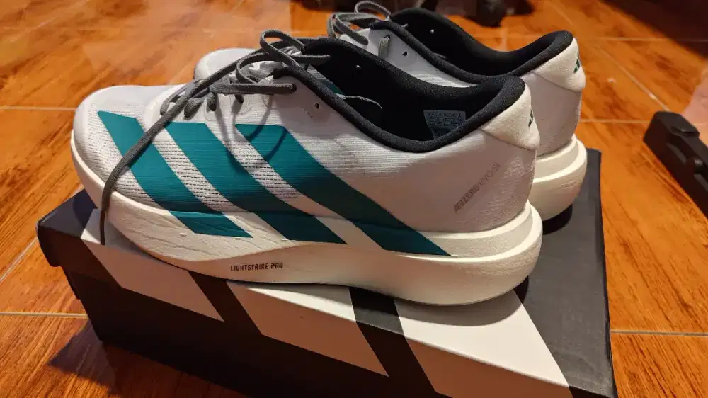 Adidas Adizero Evo SL White Pure Teal
