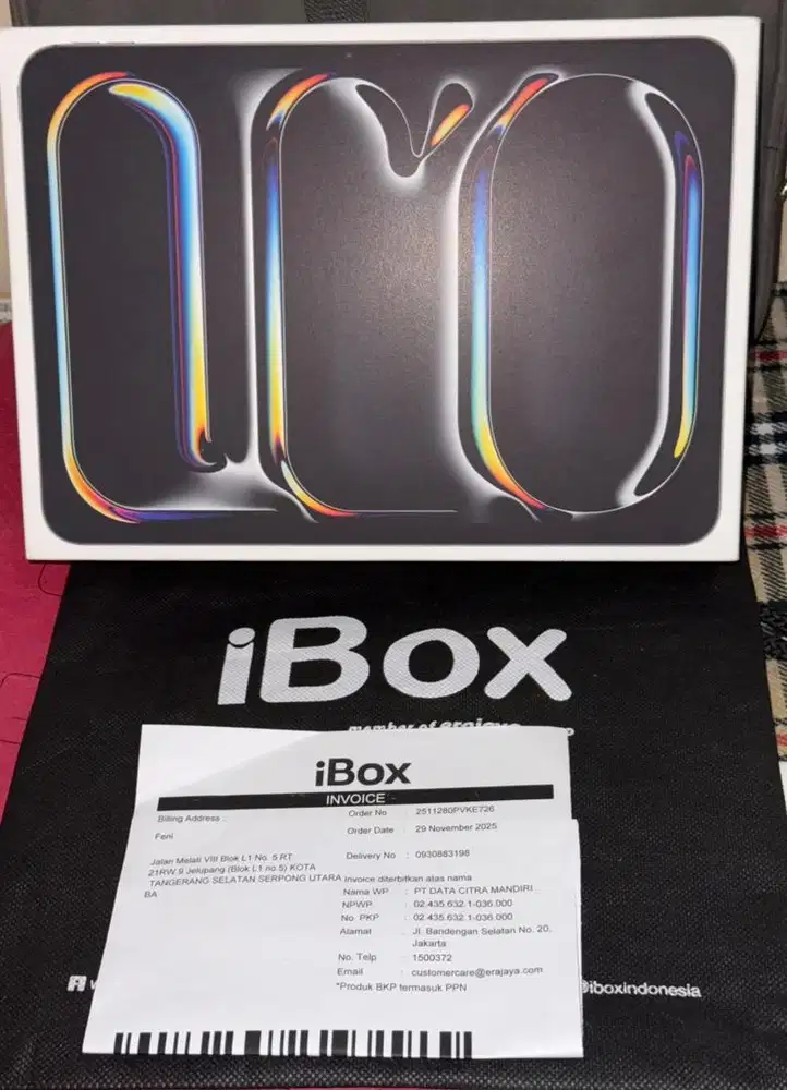 iPad M4 iBox NEW SEGEL (BARU)
