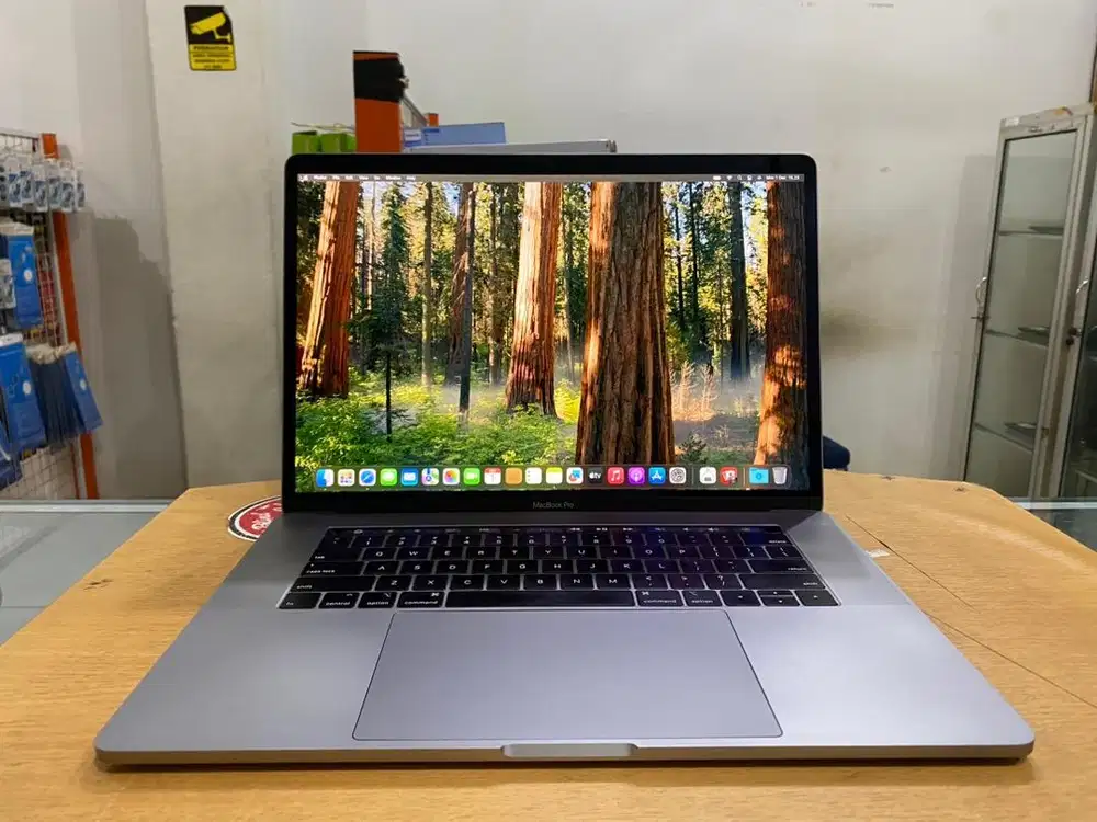 Macbook Pro Touchbar 15 2019 Core i7 Ram 16GB SSD 512GB VGA 4GB Mulus