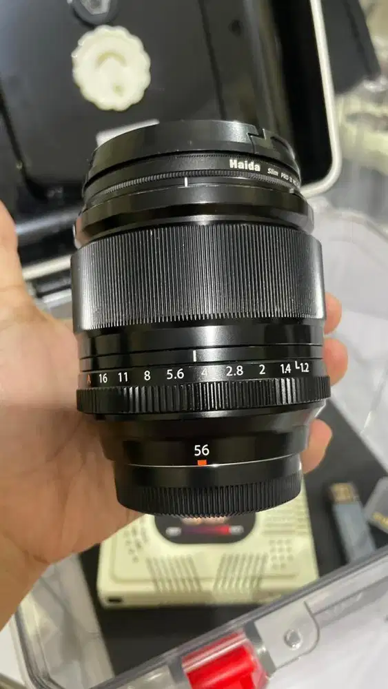 LEPAS CEPAT! Fujifilm XF 56mm f/1.2 – Kondisi mulus banget!