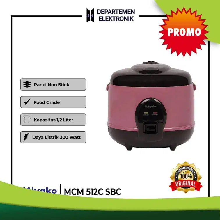 magic com baru miyako 1,2 liter