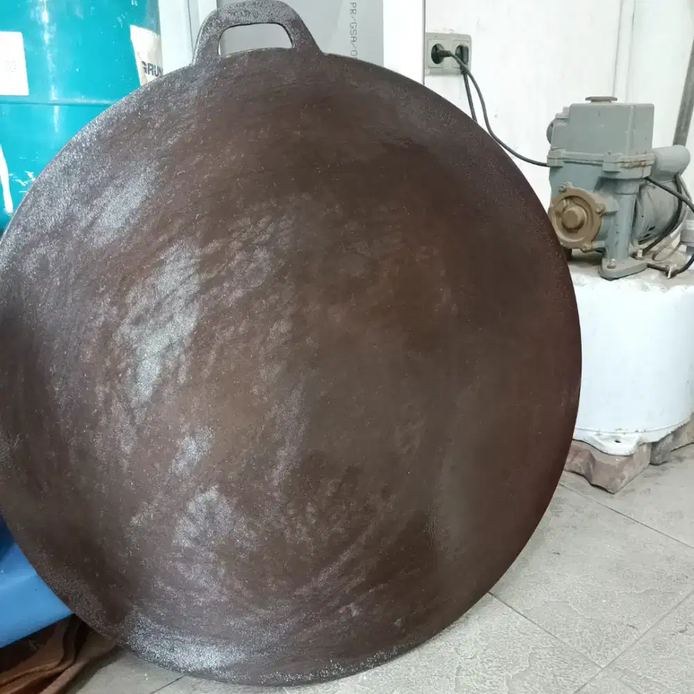 Loyang wajan martabak kuali telor plat besi 70 cm