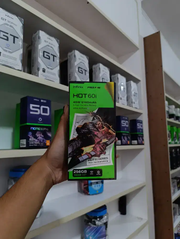 Infinix hot 60i 8/256GB Garansi Resmi