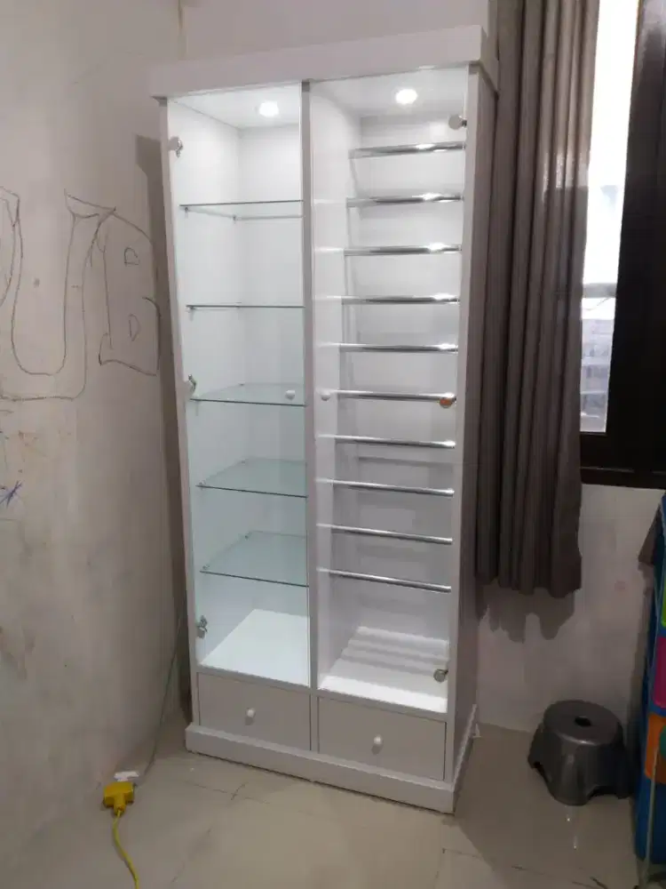 Lemari tas/hijab minimalis custom