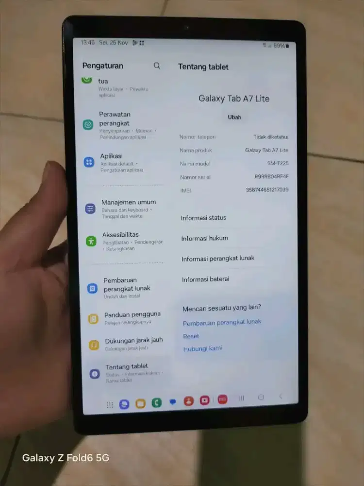 SAMSUNG GALAXY TAB A7