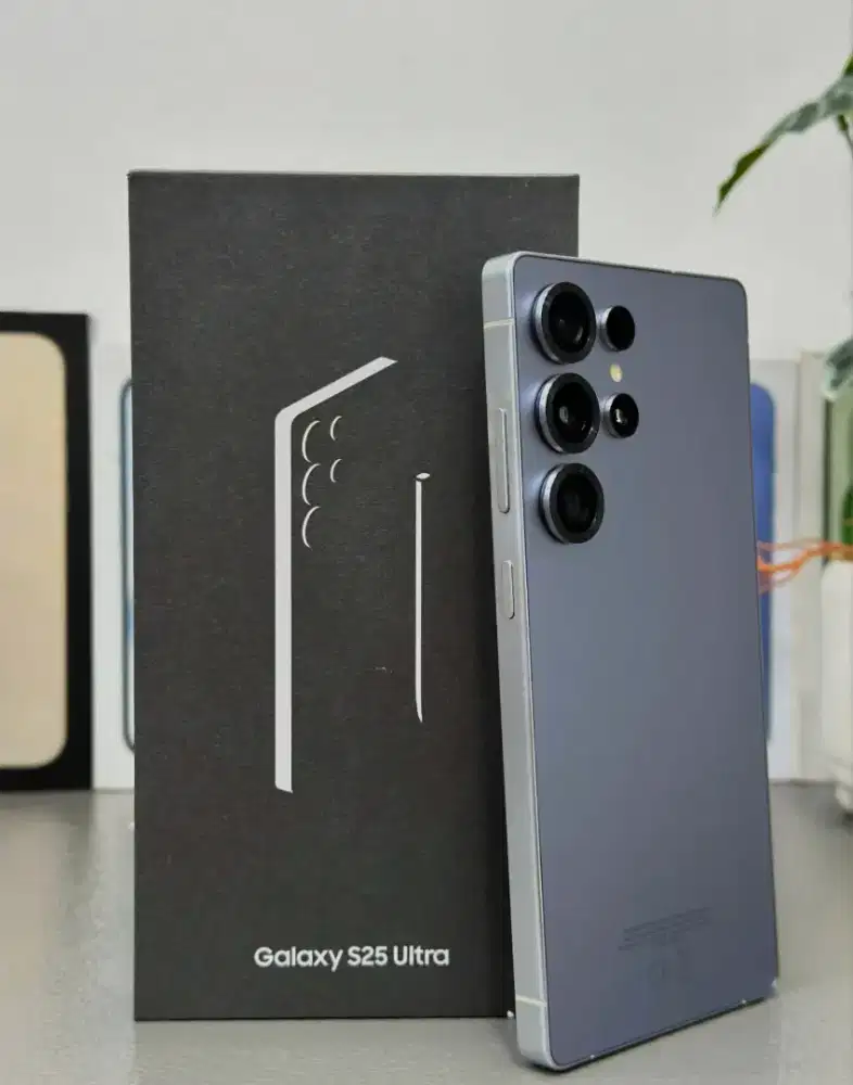 samsung s25 ultra 12/256 garansi resmi barang baru promo akhir tahun