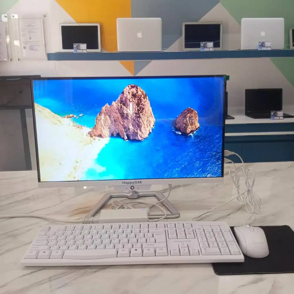 PC All in One i5 8GB 21  Komputer Kantor Ringkas & Andal