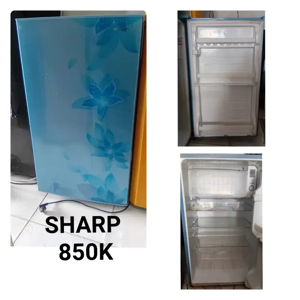 Kulkas SHARP bekas bergaransi