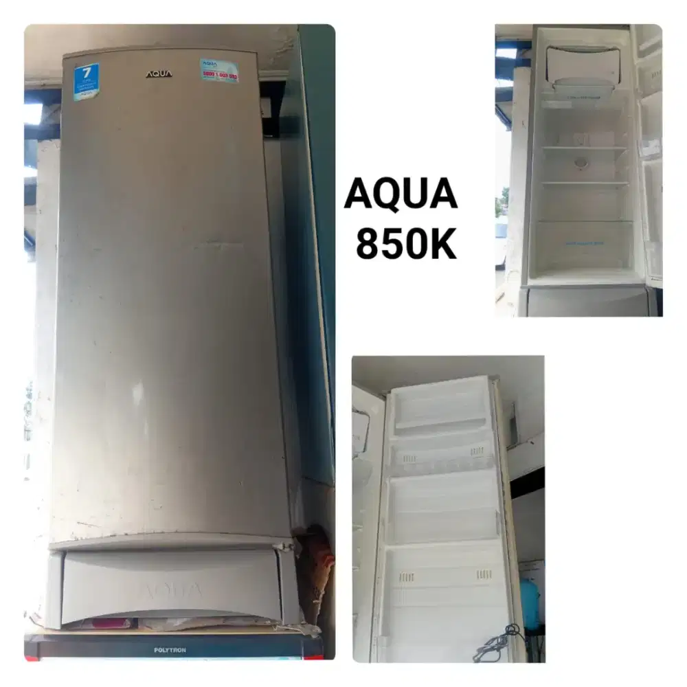 Kulkas 1 pintu seken bergaransi