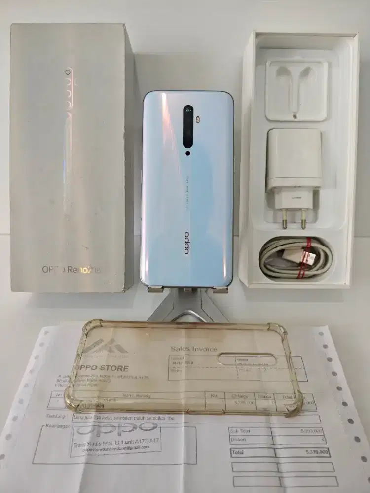 Oppo Reno 2F 8/128 Gb Likenew 98% ExResmi
Kelengkapan Fullset bs TT/BT